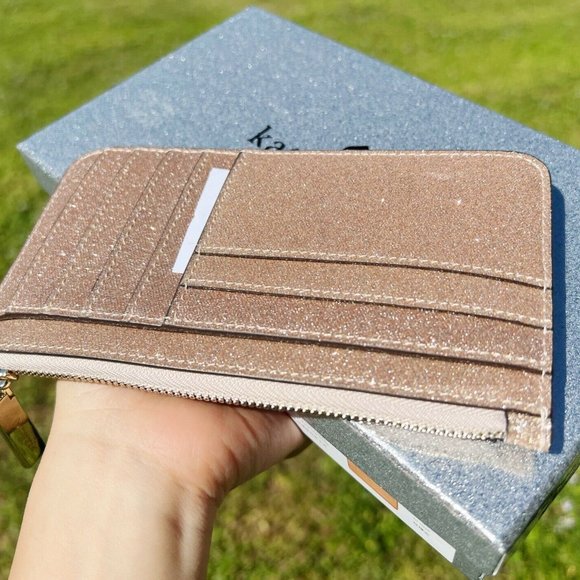 Bundle NWT Kate Spade Satchel Crossbody + Large Card Holder - Picture 5 of 11